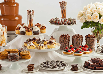 bar dessert graduation taco vee hy chocolate options tantalizing